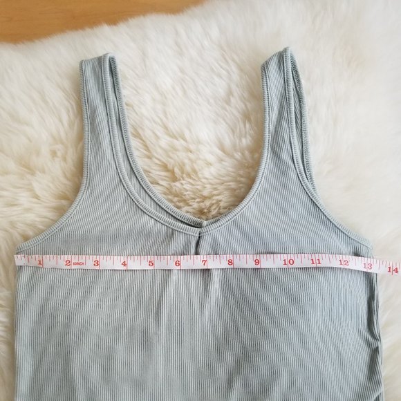 $5 Add-on | Super soft ribbed tank top (S) - Picture 6 of 7